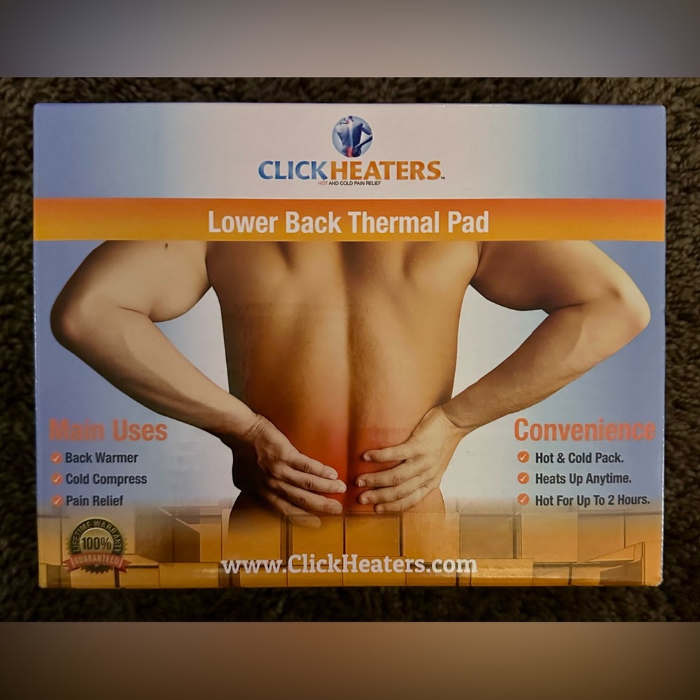 QUICK-HEATING LOWER BACK THERMAL PAD